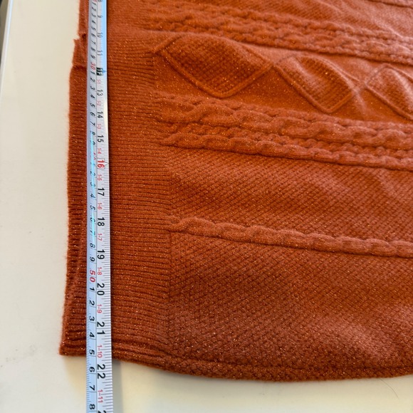 TAYLOR SWIFT CARDIGAN TLOAS The Life of a Showgirl Gold Orange Stars MD/LG NEW - Picture 15 of 15